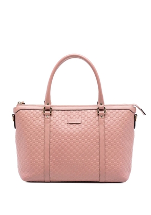 Gucci Pre-Owned 2016-2026 Small Microguccissima Joy satchel - Pink