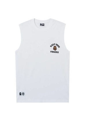 FINGERCROXX printed tank top - White