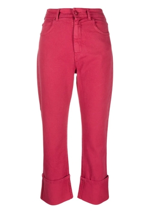 Max Mara cropped straight-leg jeans - Pink