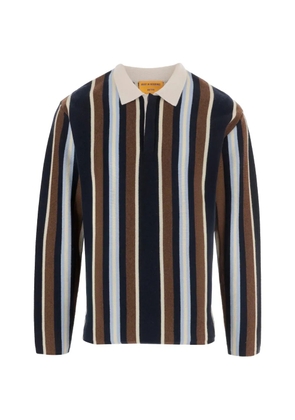 Guest In Residence Striped Rugby polo shirt - Blue
