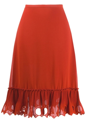 See by Chloé embellished hem skirt - Orange
