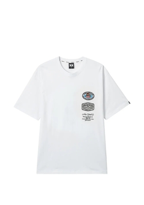 FINGERCROXX patch-appliqué T-shirt - White