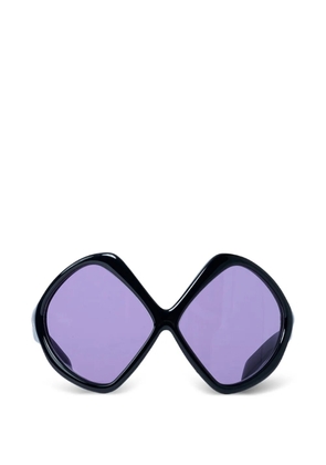 Prada oversized-frame sunglasses - Black