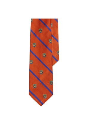 Polo Ralph Lauren striped silk tie - Orange