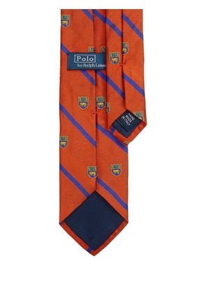 Polo Ralph Lauren striped silk tie - Orange