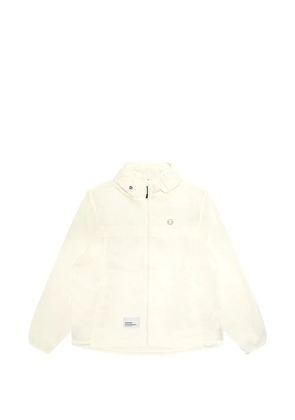 AAPE BY *A BATHING APE® lightweight hooded jacket - Neutrals