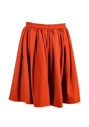 I'M Isola Marras pleated mini skirt - Orange