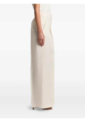 Peserico pleated trousers - White