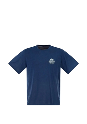 Patagonia Capilene print crew-neck T-shirt - Blue
