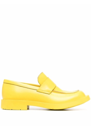 CamperLab Mil 1978 square-toe loafers - Yellow