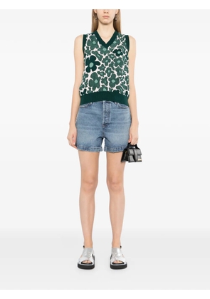 FRAME The everyday denim shorts - Blue