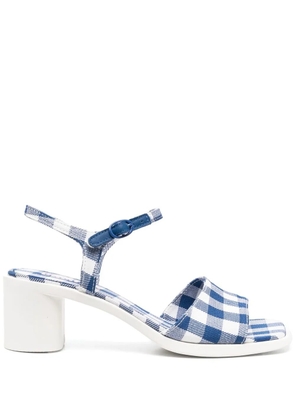 Camper Meda gingham sandals - Blue