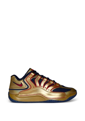 Nike KD 18 lace-up sneakers - Yellow