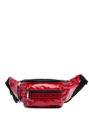 Givenchy Pre-Owned 2018 Coated Canvas Light 3 Bum Bag belt bag - Black