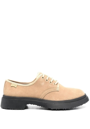 Camper lace-up leather brogues - Brown