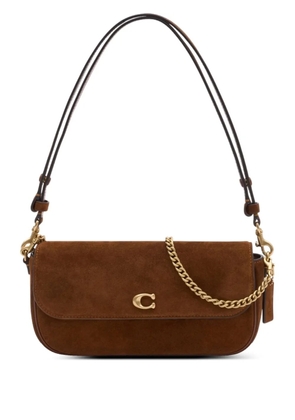 Coach Brook chain-detail shoulder bag - Brown