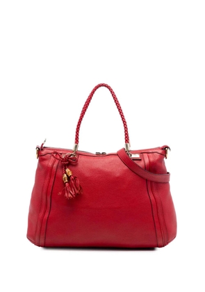 Gucci Pre-Owned 2016-2025 Calfskin Bella satchel - Red