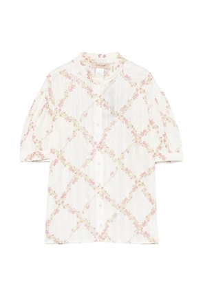 TWINSET floral print shirt - White
