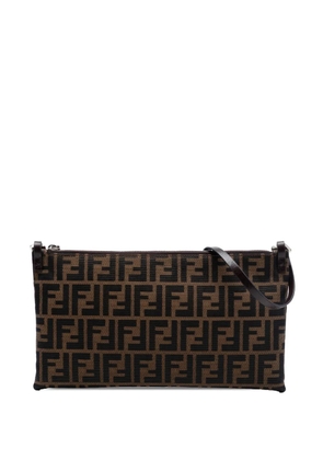 Fendi Pre-Owned 2000-2010 Zucca Canvas Pochette crossbody bag - Brown