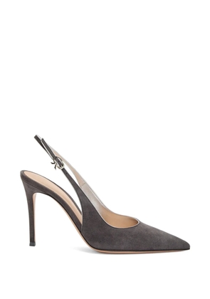 Gianvito Rossi slingback mules - Grey
