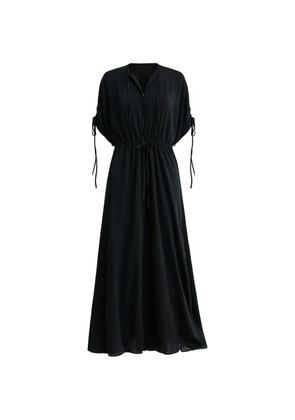 PSOPHIA drawstring midi dress - Black