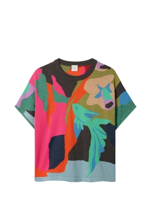 Paul Smith River Collage short-sleeve T-shirt - Grey