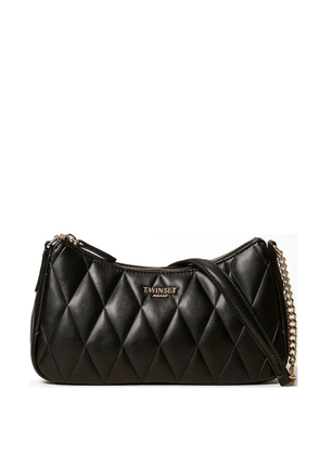 TWINSET quilted chain shoulder bag - Black