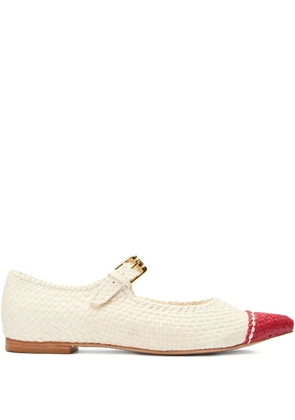 Sarah Chofakian Elizabeth ballet flats - Neutrals