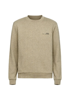 A.P.C. crew-neck sweatshirt - Green