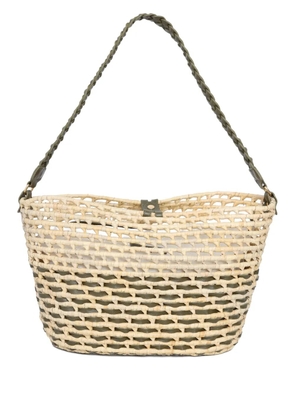 Sarah Chofakian Opera Glace satchel bag - Neutrals