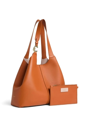 Coccinelle large C-Easy tote bag - Brown