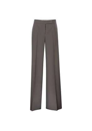 Max Mara pressed-crease pants - Grey