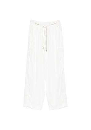 Herno drawstring trousers - White