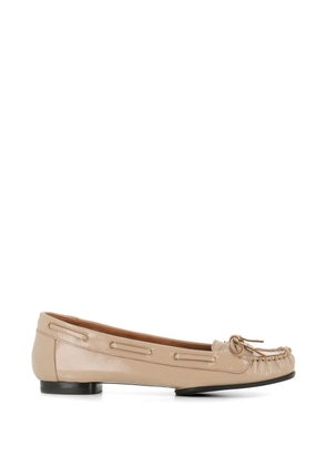Del Carlo Del carlo bow detail loafers - Neutrals