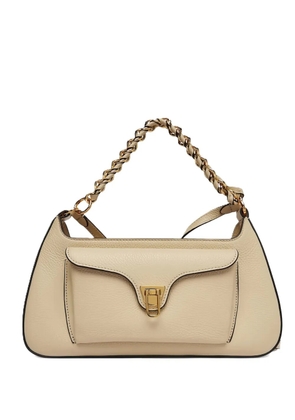 Coccinelle medium Beat chain-strap shoulder bag - Neutrals