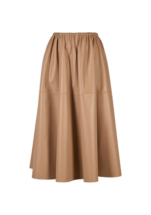 Desa 1972 elasticated-waist midi skirt - Neutrals