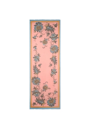 ETRO floral motif scarf - Pink