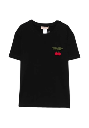 TWINSET cherry -clip T-shirt - Black