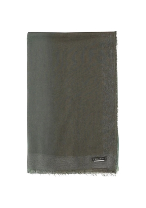 Faliero Sarti fringed scarf - Green