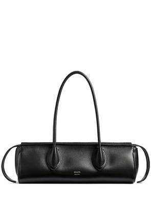 KHAITE logo-motif shoulder bag - Black
