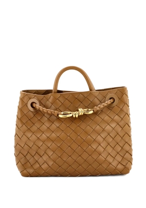 Bottega Veneta Pre-Owned Andiamo Top Handle Bag Intrecciato Nappa Small satchel - Brown