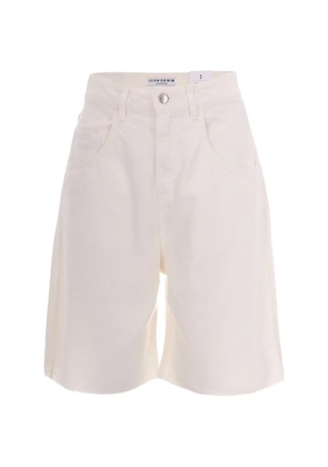 ICON DENIM knee leght shorts - Neutrals