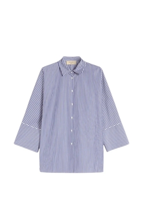 Weekend Max Mara striped collared shirt - Blue