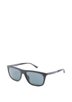 Emporio Armani rectangle frame sunglasses - Black