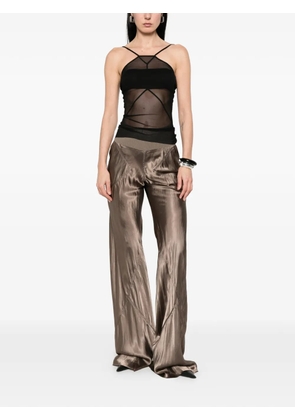 Rick Owens SL Combo sheer top - Black