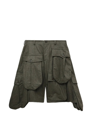 Comme des Garçons Homme Plus cargo pocket shorts - Grey