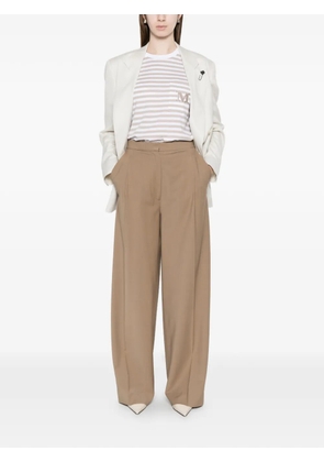 Lardini pleated trousers - Neutrals