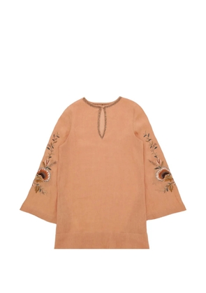 Fortela Georgie embroidered blouse - Orange