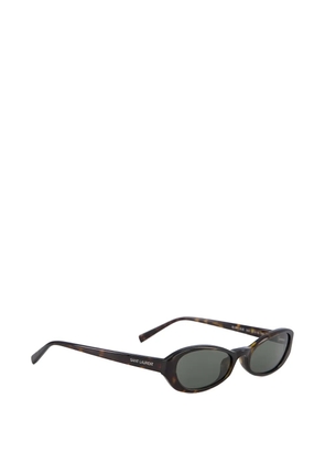 Saint Laurent oval-frame sunglasses - Brown