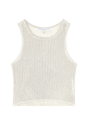 Patrizia Pepe knitted tank top - Neutrals